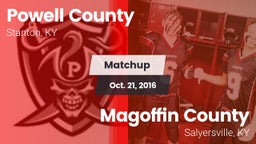 Matchup: Powell County vs. Magoffin County  2016
