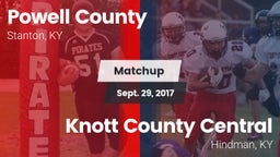 Matchup: Powell County vs. Knott County Central  2017