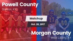 Matchup: Powell County vs. Morgan County  2017