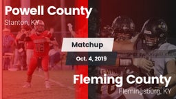 Matchup: Powell County vs. Fleming County  2019