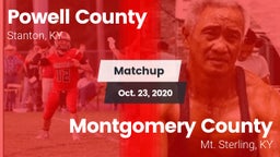Matchup: Powell County vs. Montgomery County  2020