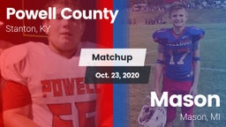 Matchup: Powell County vs. Mason  2020