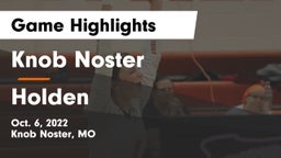 Knob Noster  vs Holden  Game Highlights - Oct. 6, 2022