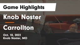 Knob Noster  vs Carrollton  Game Highlights - Oct. 10, 2022