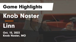 Knob Noster  vs Linn  Game Highlights - Oct. 15, 2022