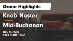 Knob Noster  vs Mid-Buchanan  Game Highlights - Oct. 15, 2022