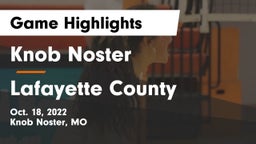 Knob Noster  vs Lafayette County  Game Highlights - Oct. 18, 2022