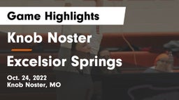 Knob Noster  vs Excelsior Springs  Game Highlights - Oct. 24, 2022