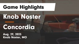 Knob Noster  vs Concordia  Game Highlights - Aug. 29, 2023