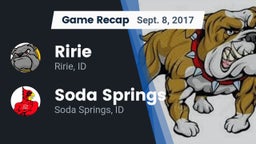 Recap: Ririe  vs. Soda Springs  2017