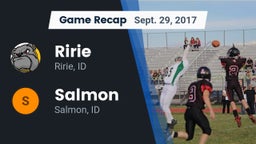 Recap: Ririe  vs. Salmon  2017