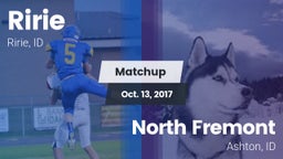 Matchup: Ririe vs. North Fremont  2017