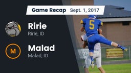 Recap: Ririe  vs. Malad  2017