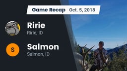 Recap: Ririe  vs. Salmon  2018