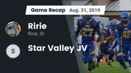 Recap: Ririe  vs. Star Valley JV 2019