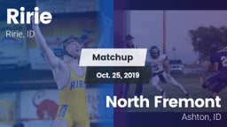 Matchup: Ririe vs. North Fremont  2019