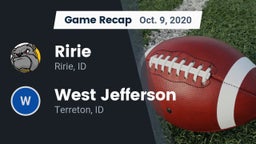 Recap: Ririe  vs. West Jefferson  2020