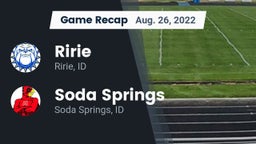 Recap: Ririe  vs. Soda Springs  2022