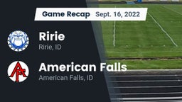 Recap: Ririe  vs. American Falls  2022