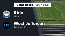 Recap: Ririe  vs. West Jefferson  2022