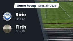 Recap: Ririe  vs. Firth  2023