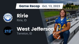 Recap: Ririe  vs. West Jefferson  2023
