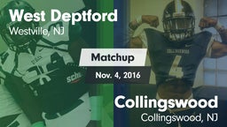 Matchup: West Deptford vs. Collingswood  2016