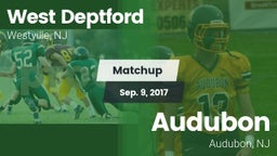 Matchup: West Deptford vs. Audubon  2016