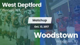 Matchup: West Deptford vs. Woodstown  2017