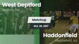 Matchup: West Deptford vs. Haddonfield  2016