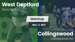 Matchup: West Deptford vs. Collingswood  2016