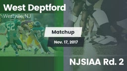 Matchup: West Deptford vs. NJSIAA Rd. 2 2016