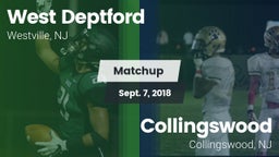 Matchup: West Deptford vs. Collingswood  2018