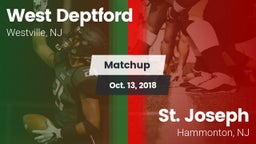 Matchup: West Deptford vs. St. Joseph  2018
