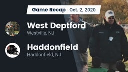 Recap: West Deptford  vs. Haddonfield  2020
