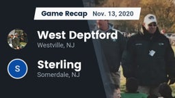 Recap: West Deptford  vs. Sterling  2020