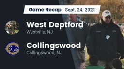 Recap: West Deptford  vs. Collingswood  2021