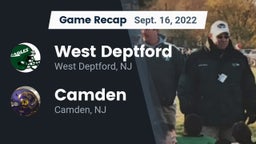 Recap: West Deptford  vs. Camden  2022
