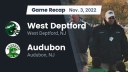 Recap: West Deptford  vs. Audubon  2022