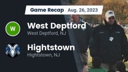 Recap: West Deptford  vs. Hightstown  2023