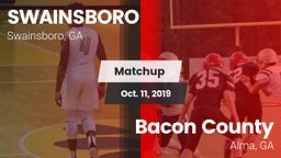 Matchup: Swainsboro vs. Bacon County  2019