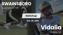 Matchup: Swainsboro vs. Vidalia  2019