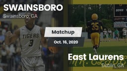 Matchup: Swainsboro vs. East Laurens  2020