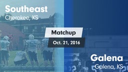 Matchup: Southeast vs. Galena  2016