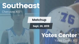 Matchup: Southeast vs. Yates Center  2019