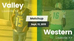 Matchup: Valley vs. Western  2019
