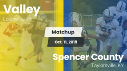 Matchup: Valley vs. Spencer County  2019