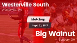 Matchup: Westerville South vs. Big Walnut 2017