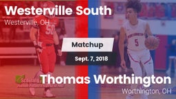 Matchup: Westerville South vs. Thomas Worthington  2018