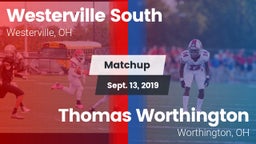 Matchup: Westerville South vs. Thomas Worthington  2019
